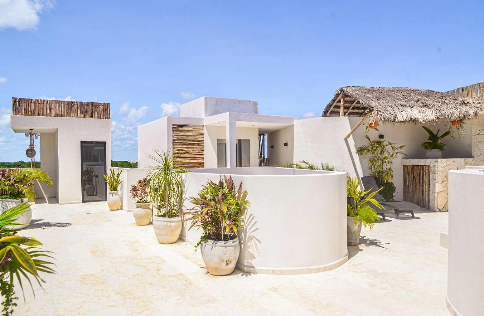 公寓 Luxury Penthouse-Private Rooftop Pool-Walkable 图卢姆 墨西哥